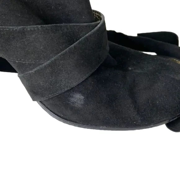 MARC Jacobs Ankle Boots Black and Gold Size 38.5