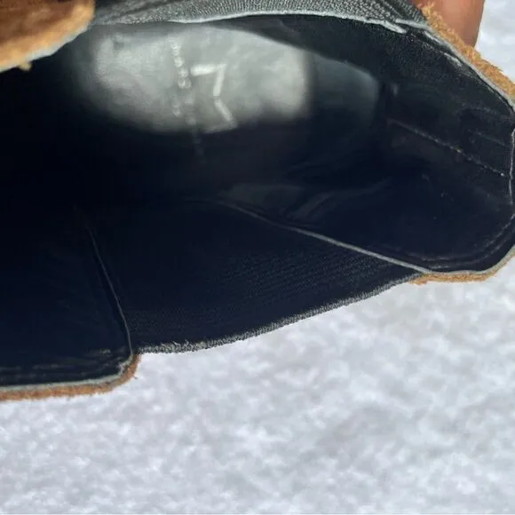 Marc Fisher Brown Ankle Boots Size 7