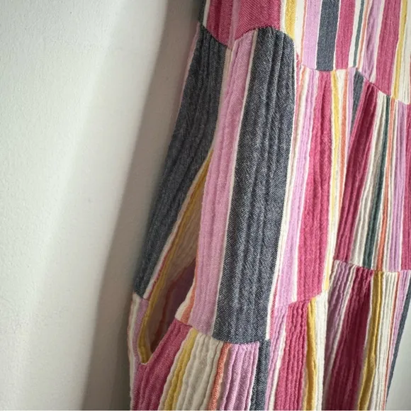 Marine Layer Women’s Corinne Maxi Dress in Multi Stripe Size XS