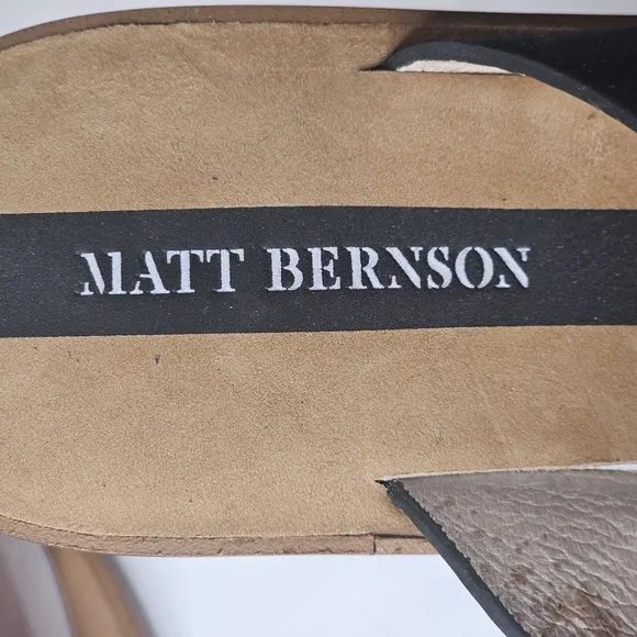 Matt Bernson LOVE  Toe Sandals, Women's Size 8