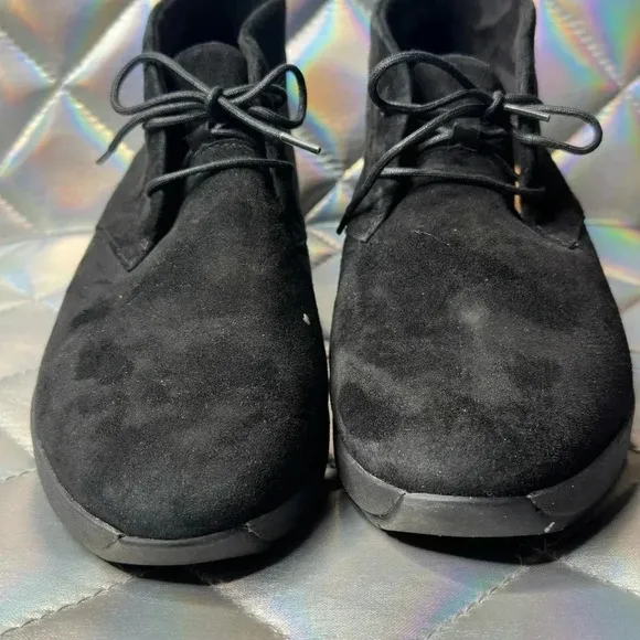 Men’s Black Clarks Unobstructed High Top Ankle Boots Suede