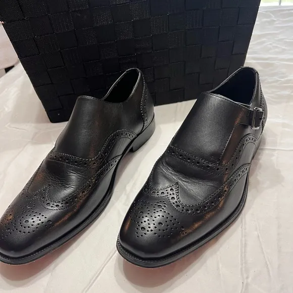 Men’s Black Florsheim dress shoes