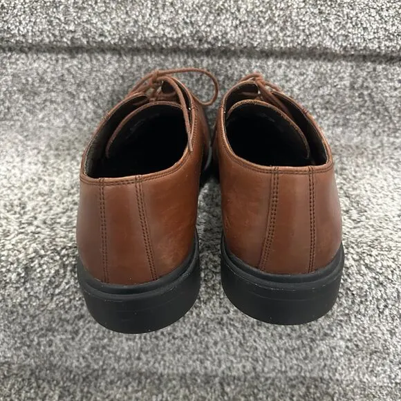 Mens Casual Brown Lace up Leather Rockport Shoes - Size 12