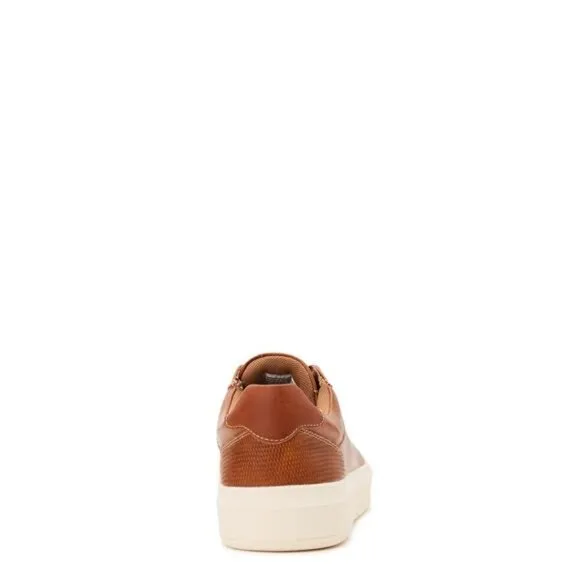 Men's Casual Court Sneakers Classic Style Comfortable Everyday Shoes - Brown