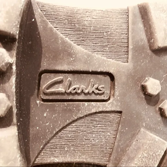 Mens Clarks leather ankle boots