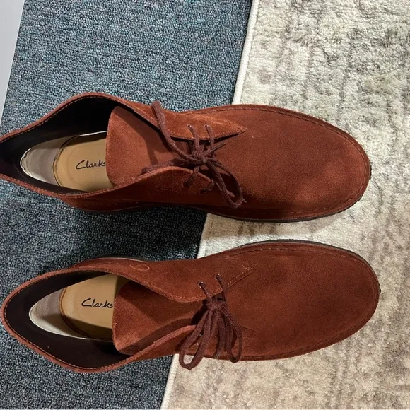 Mens Clark’s Originals Charles F Stead Chukka Boots Dessert‎ boots