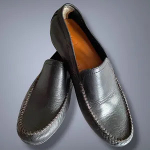 Men's FRYE Black Leather Lewis Venetian Loafer No Flaws, Maybe Worn Once