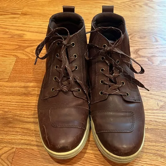 Men’s Harley Davidson Bateman Ankle Pro Riding Shoes Brown 10