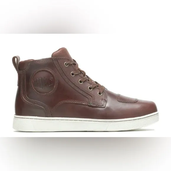 Men’s Harley Davidson Bateman Ankle Pro Riding Shoes Brown 10