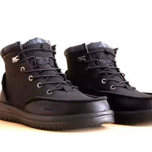 Mens Hey Dude Faux Leather Boots