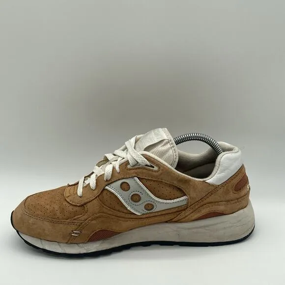 Mens Size 10 Saucony Originals Shadow 6000 Full Suede Pack Khaki Shoes S70662-5
