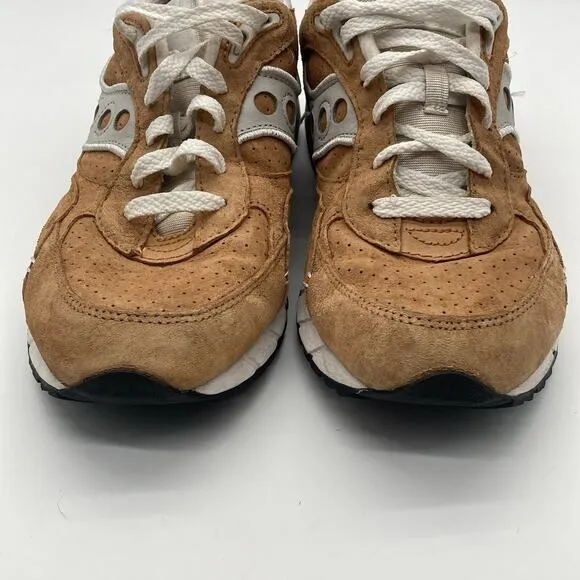 Mens Size 10 Saucony Originals Shadow 6000 Full Suede Pack Khaki Shoes S70662-5
