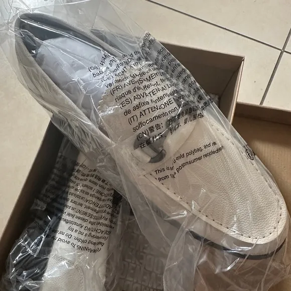 Men's White Loafers