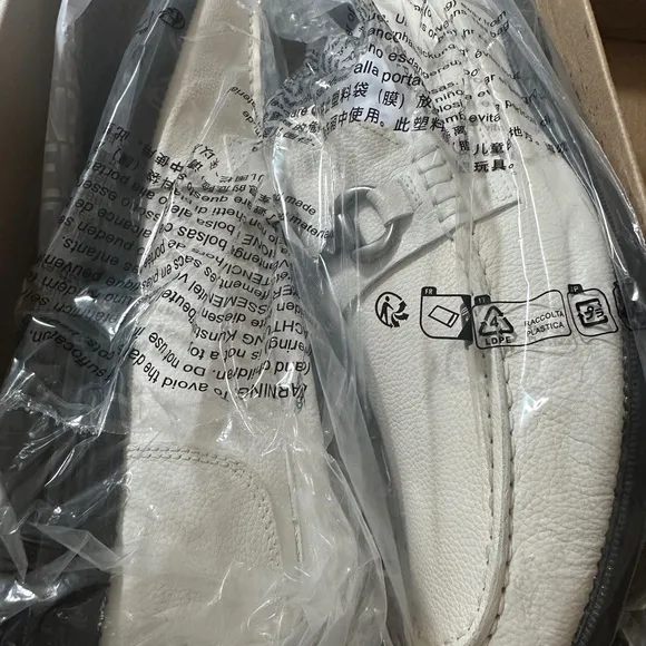 Men's White Loafers