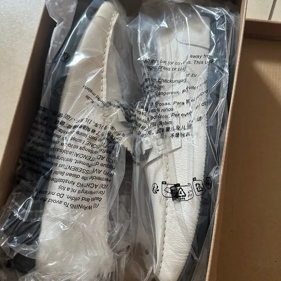 Men's White Loafers