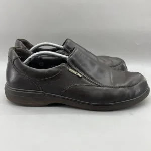 Mephisto Davy Slip On Loafers Men's Size 13 Dark Brown Leather Comfort Low Shoes