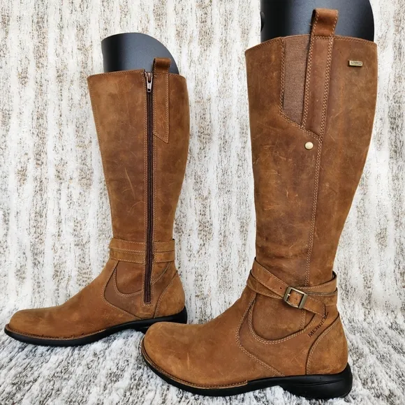 Merrell &quot;Tetra Strap Waterproof&quot; Knee High Riding Boots Tall | Women's Size 6.5