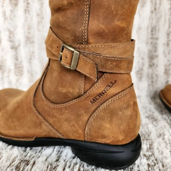 Merrell &quot;Tetra Strap Waterproof&quot; Knee High Riding Boots Tall | Women's Size 6.5
