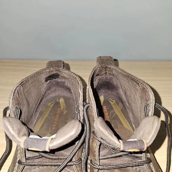 Merrell Boot Inbound Chukka Mens Shoes Brown Leather Size 9