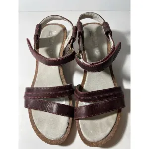 Merrell Burgundy Sandals