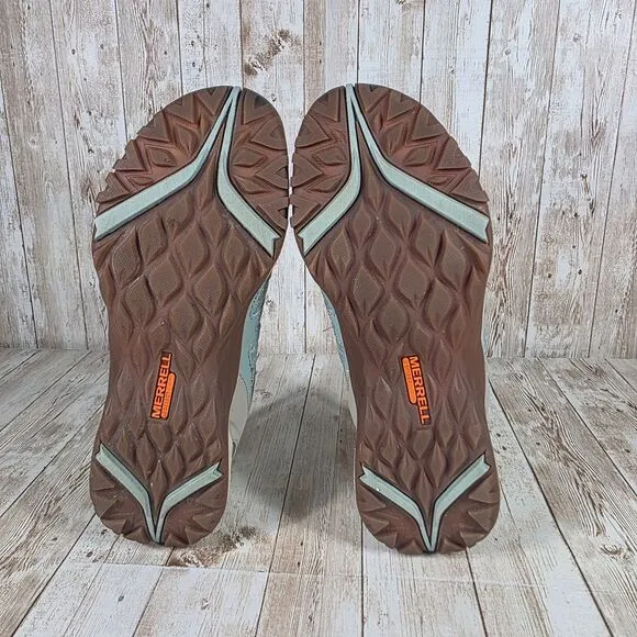 Merrell‎ Hiking Shoes Trail Running Lightweight Blue Surf Women's Size 8