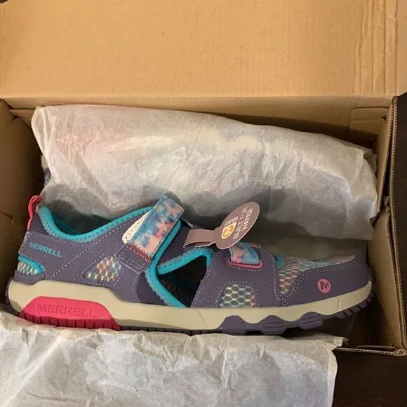 Merrell  hydro free roam monarch lightweight Eva footbed sneaker size 7