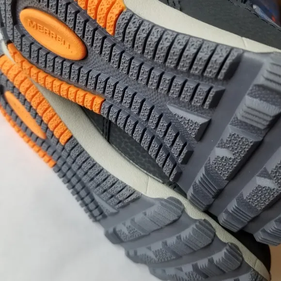 ❗Merrell Navy Orange Child Free Roam Puffer Waterproof Snow Boots 11M❗