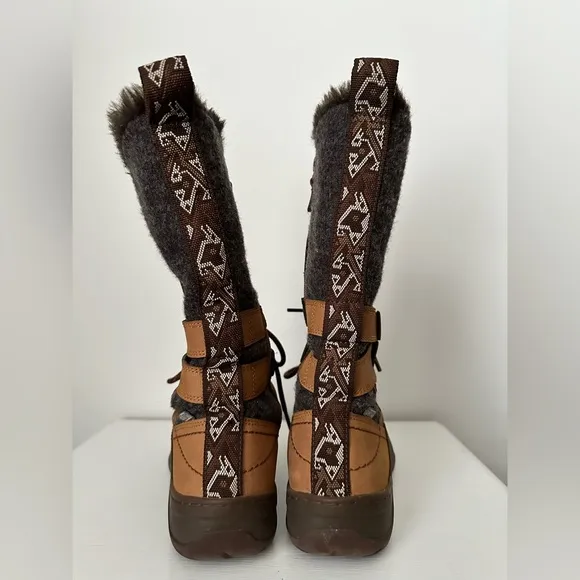 MERRELL Sylva Tall Waterproof Leather Insulated Winter Boots Women’s Size 6