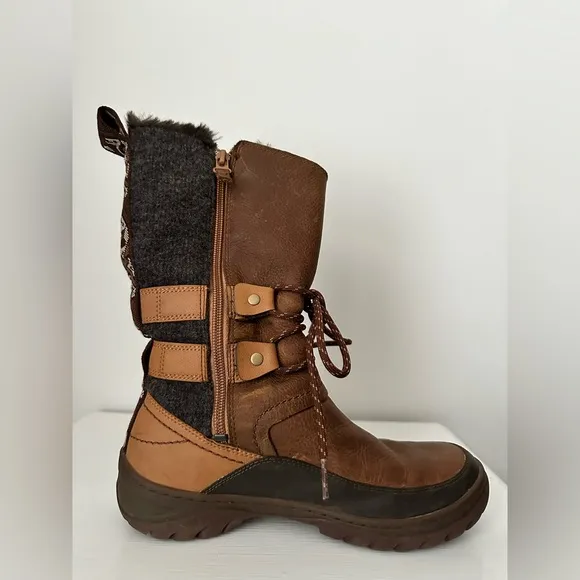MERRELL Sylva Tall Waterproof Leather Insulated Winter Boots Women’s Size 6