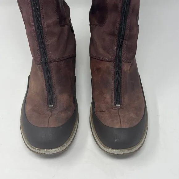 Merrell women's Eventyr Cuff boots waterproof tall high 8.5 wine