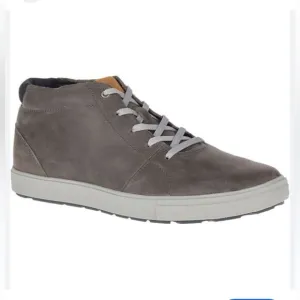 Merrell Gray Chukka Boots with Suede Finish