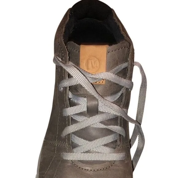 Merrell Gray Chukka Boots with Suede Finish