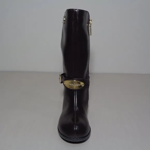 Michael Kors Size 5 M PARSON Chocolate Brown Boots New Girls Toddler Shoes