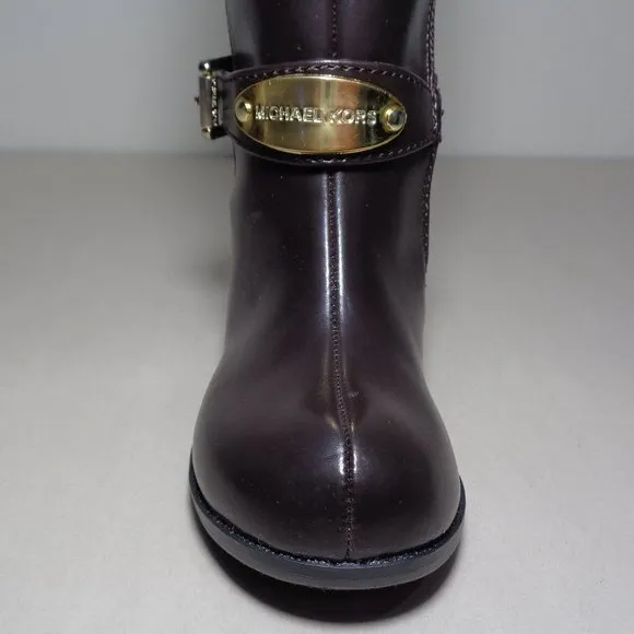 Michael Kors Size 5 M PARSON Chocolate Brown Boots New Girls Toddler Shoes