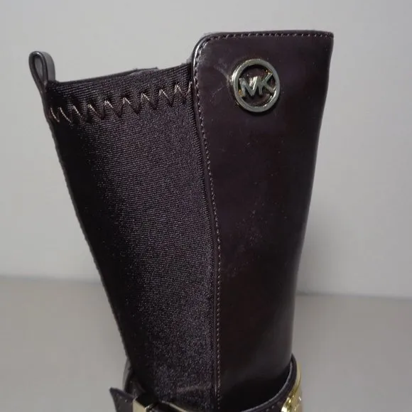 Michael Kors Size 5 M PARSON Chocolate Brown Boots New Girls Toddler Shoes