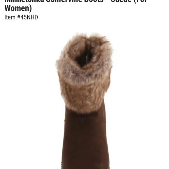 Minnetonka Somerville Boots - Suede NWT