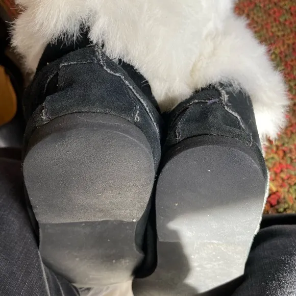 Minnetonka Suede Moccasin Tall Boots RARE