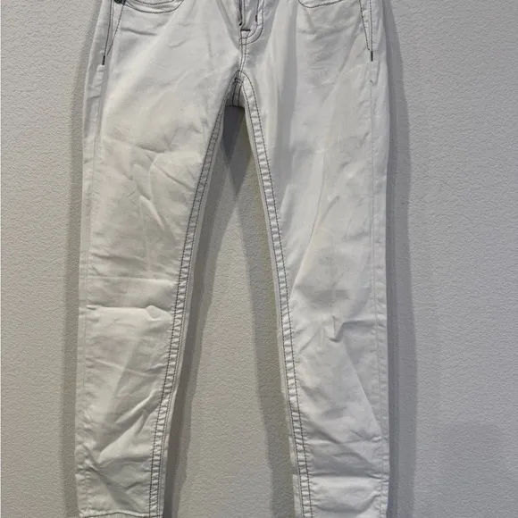miss me jeans 27 skinny Low Rise - White