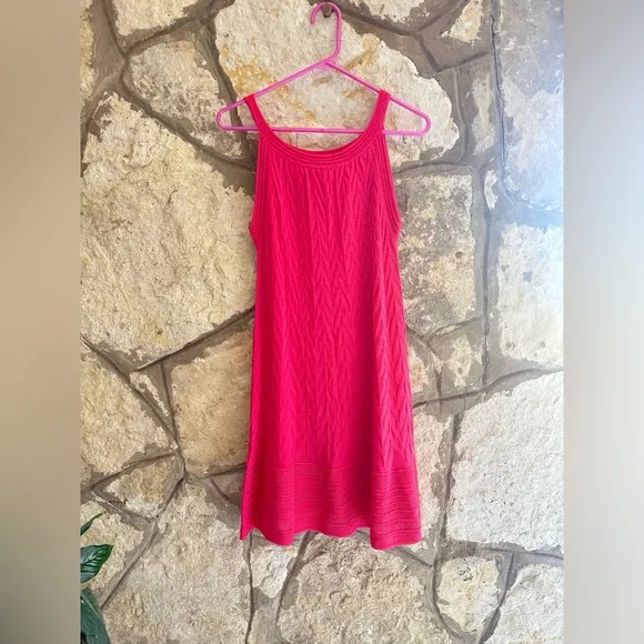 Missoni - Bright Pink Knit Tank Dress sz it 38