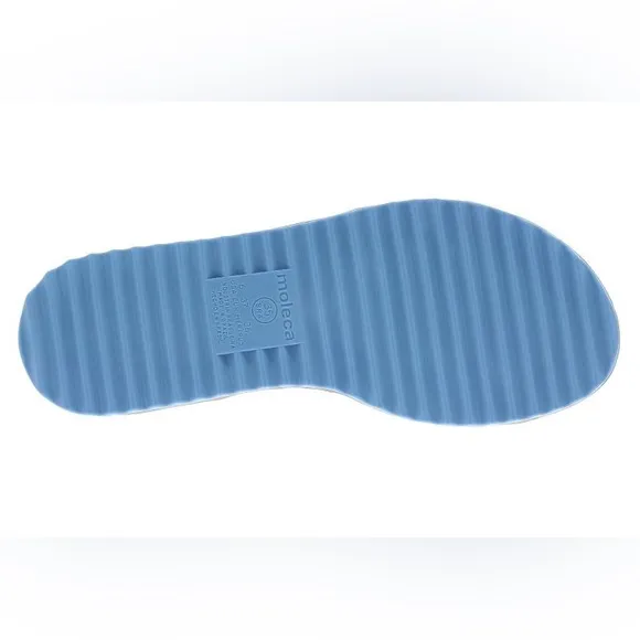 Moleca Women’s Blue Knots Casual Strappy Flat Sandals