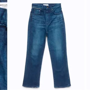 MOUSSY Emma Cropped Flare-Hi Denim Size 27