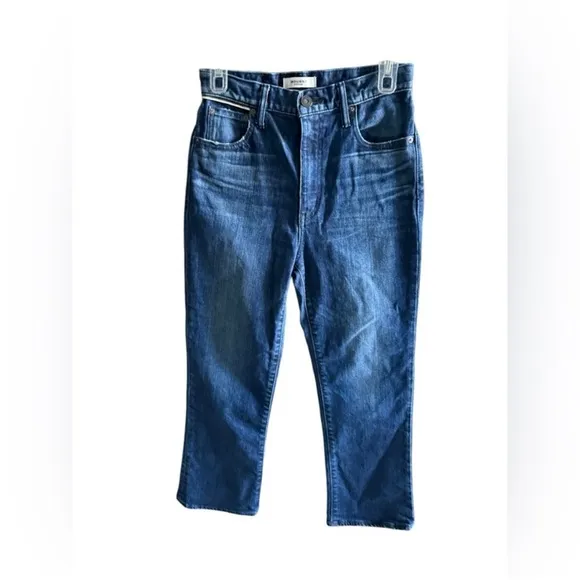 MOUSSY Emma Cropped Flare-Hi Denim Size 27