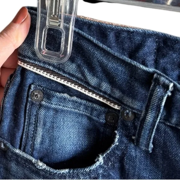 MOUSSY Emma Cropped Flare-Hi Denim Size 27