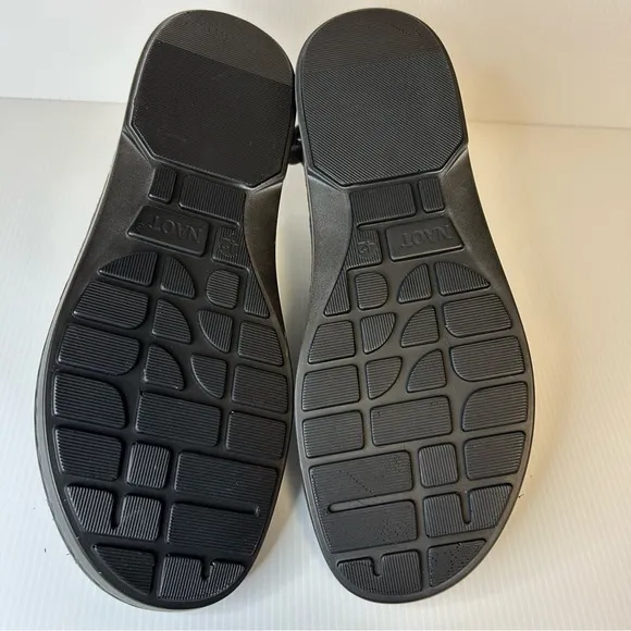 Naot Amadora Keyhole Nubuck Womens Sandals Adjustable Slingback Gray EU 42 US 11