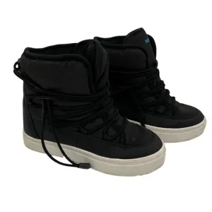 Native Black Chamonix Water Resistant Insulated Boots Size 2 Kid’s