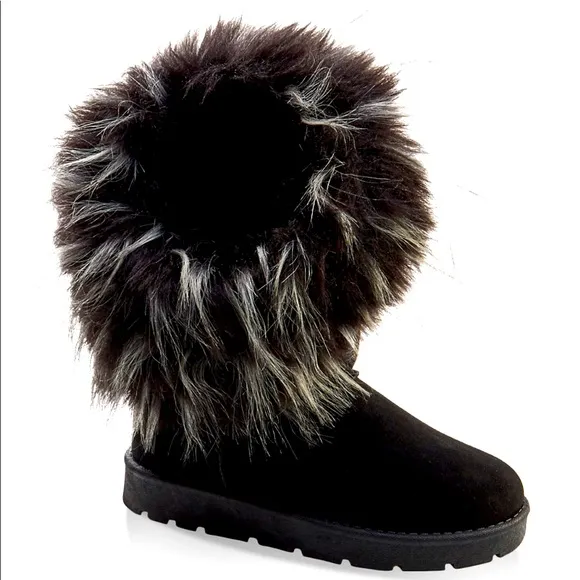 New 2 Pack Shoe Bundle Glam Frozen Suede Booties.