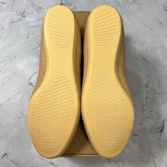 NEW Allbirds Womens 10 Tree Breezers Shoes Lux Beige Breathable Knit Flat NIB