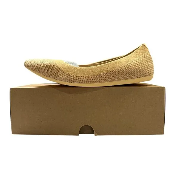 NEW Allbirds Womens 10 Tree Breezers Shoes Lux Beige Breathable Knit Flat NIB