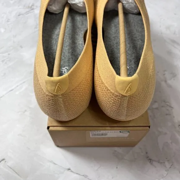 NEW Allbirds Womens 10 Tree Breezers Shoes Lux Beige Breathable Knit Flat NIB