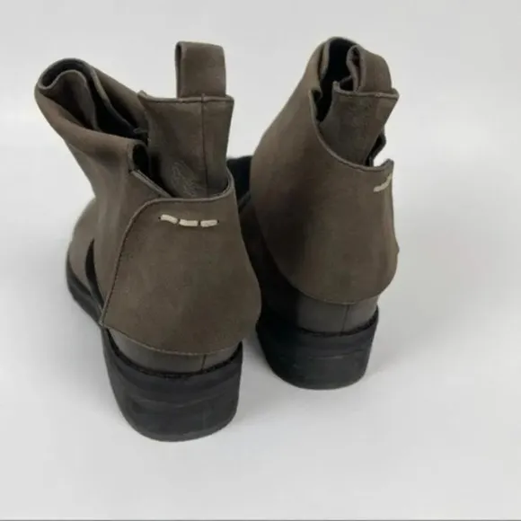 NEW Antelope Leather/Suede Ankle Boots Sz 38